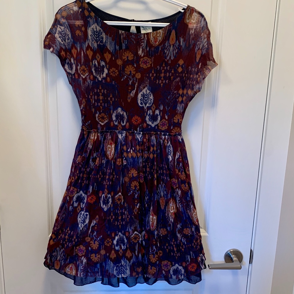Anthropologie Weston Wear Flared Caraz Dress